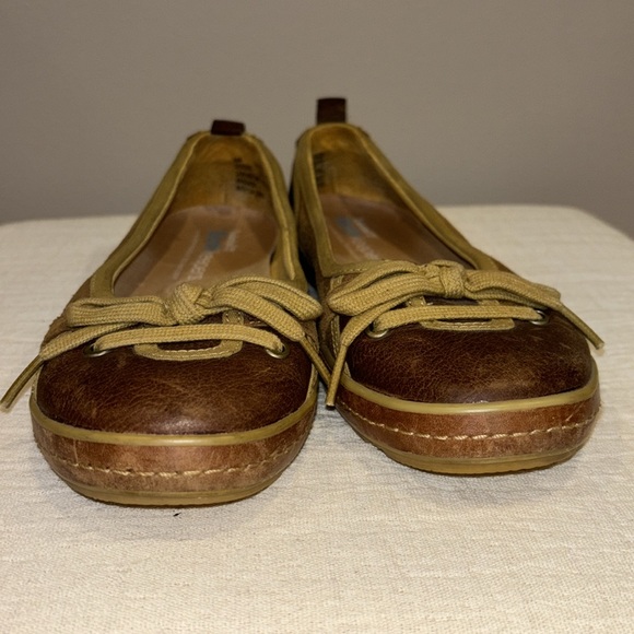 Timberland Earthkeepers Faulkner Leather Ballerina, Women's Ballet Flats Sz 8M - Picture 3 of 11
